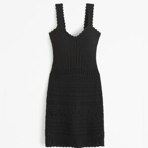 abercrombie | crochet-style mini dress